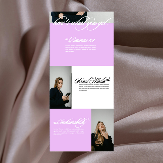 Midnight Martini Showit Website Template